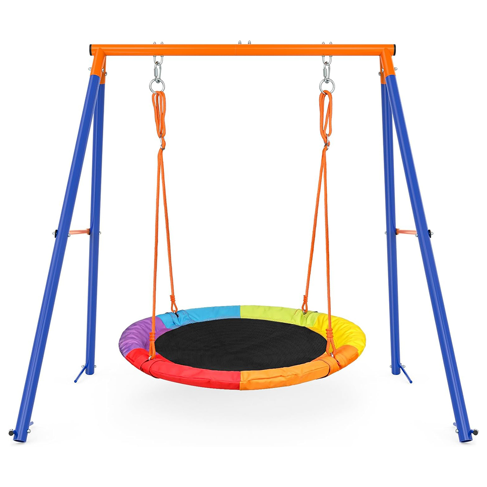 Kids Outdoor Swing Set - Playground Iron Garden Swing Sets Wholesale