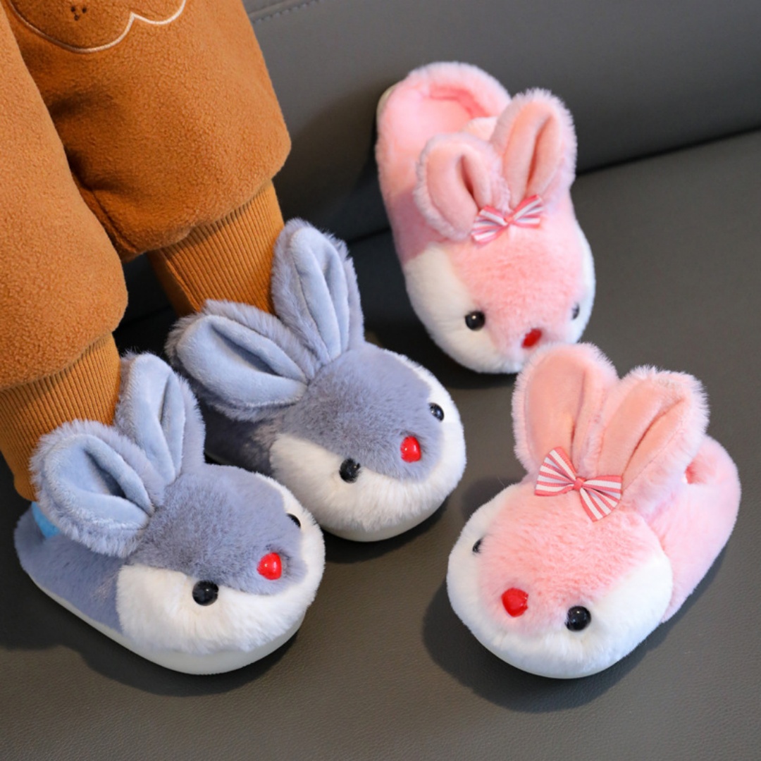 Kids Indoor Outdoor Slippers - Winter Kids Home Slippers Boys Girls