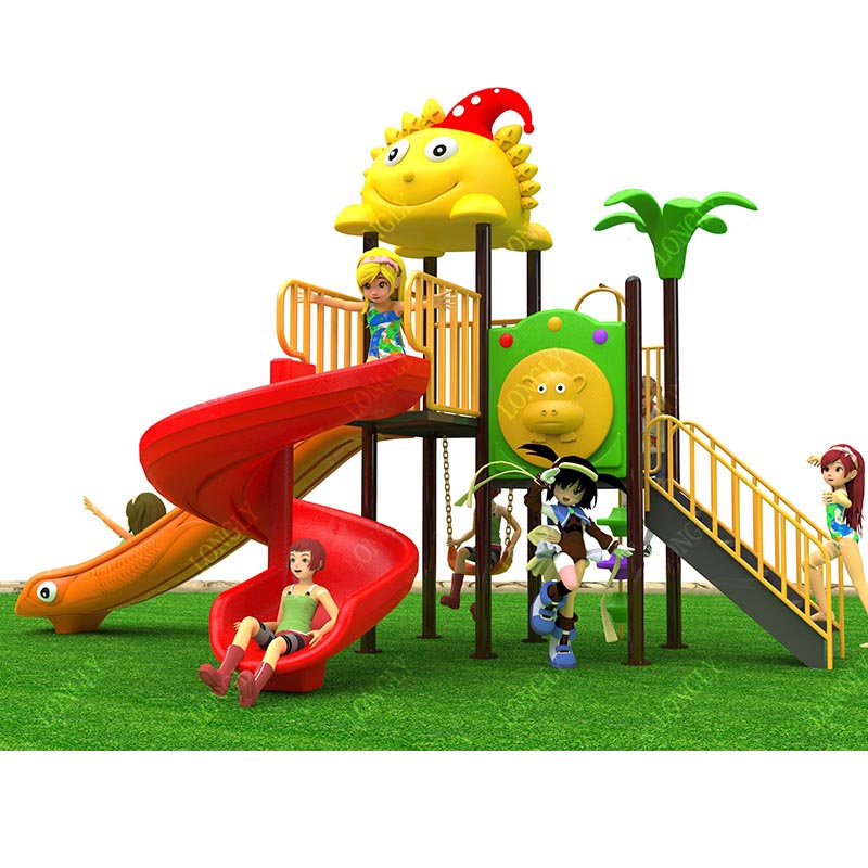 Kids Outdoor Education - Commercial Plastic Slide 450x270x280cm for Kids