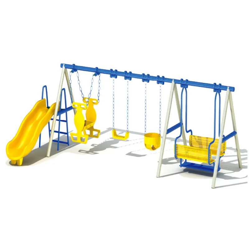 Kids Outdoor Swing Chair - Playground Swing Set for Kids, See-Saw