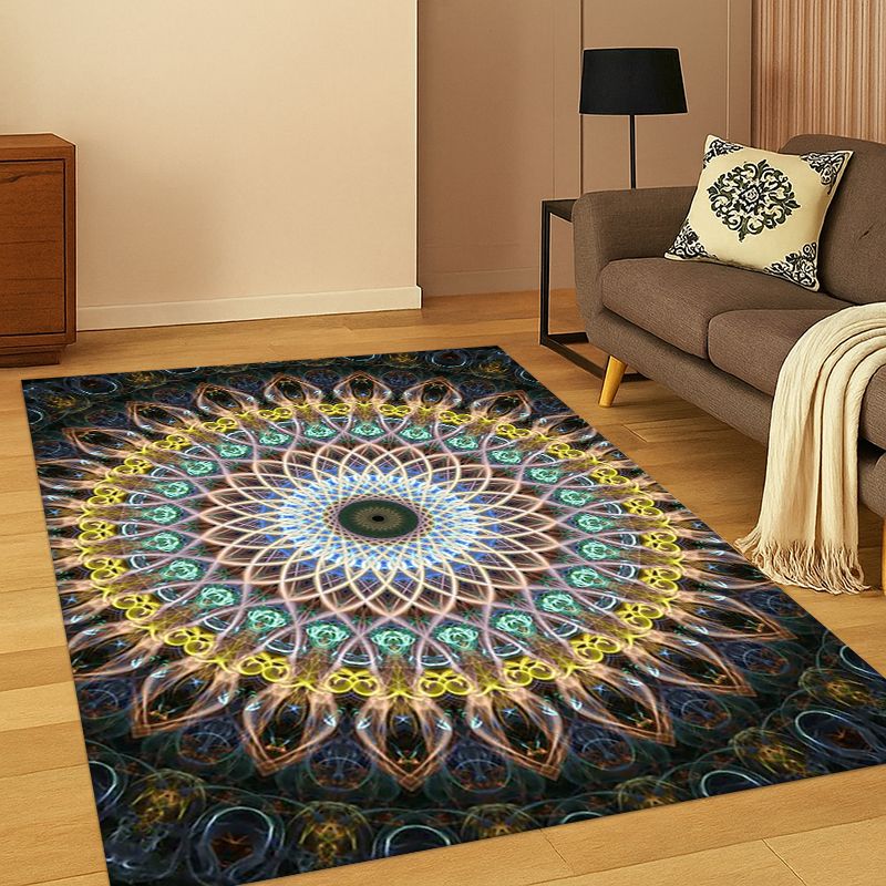 Kids Outdoor Yoga - Bohemia Mandala Magic Flower Yoga Carpet