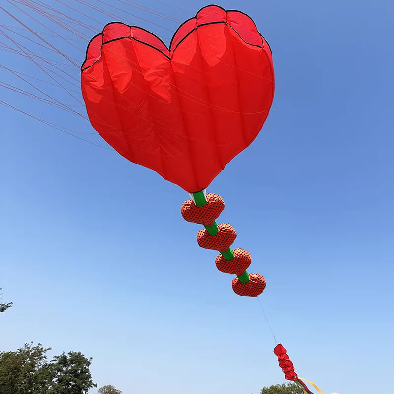 Kids Outdoor Area - 2026 New Heart Shape Kite Soft