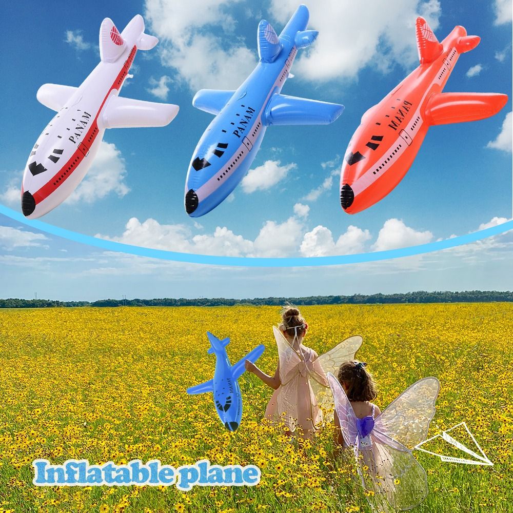 Kids Outdoor Youtube - Inflatable Airplane Float Airplane Ball with