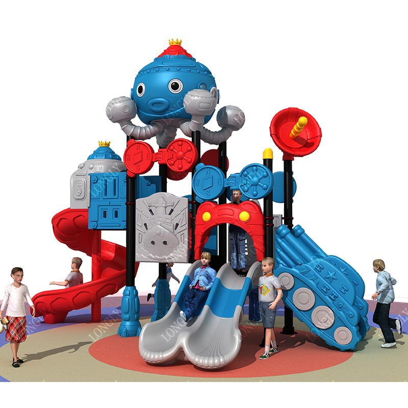Kids Outdoor Area - China Factory Kids Plastic Slide for
