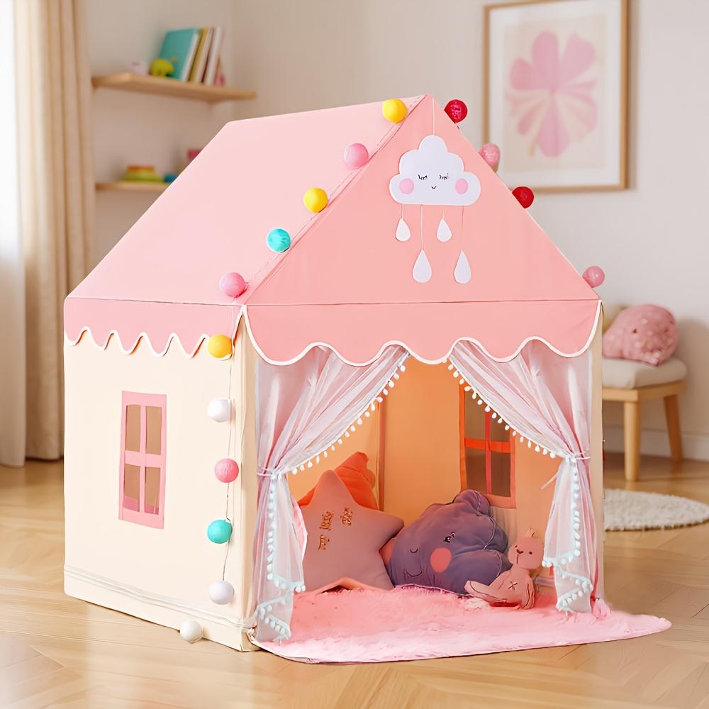 Kids Outdoor Hideout - Large Pink Girls & Boys Castle