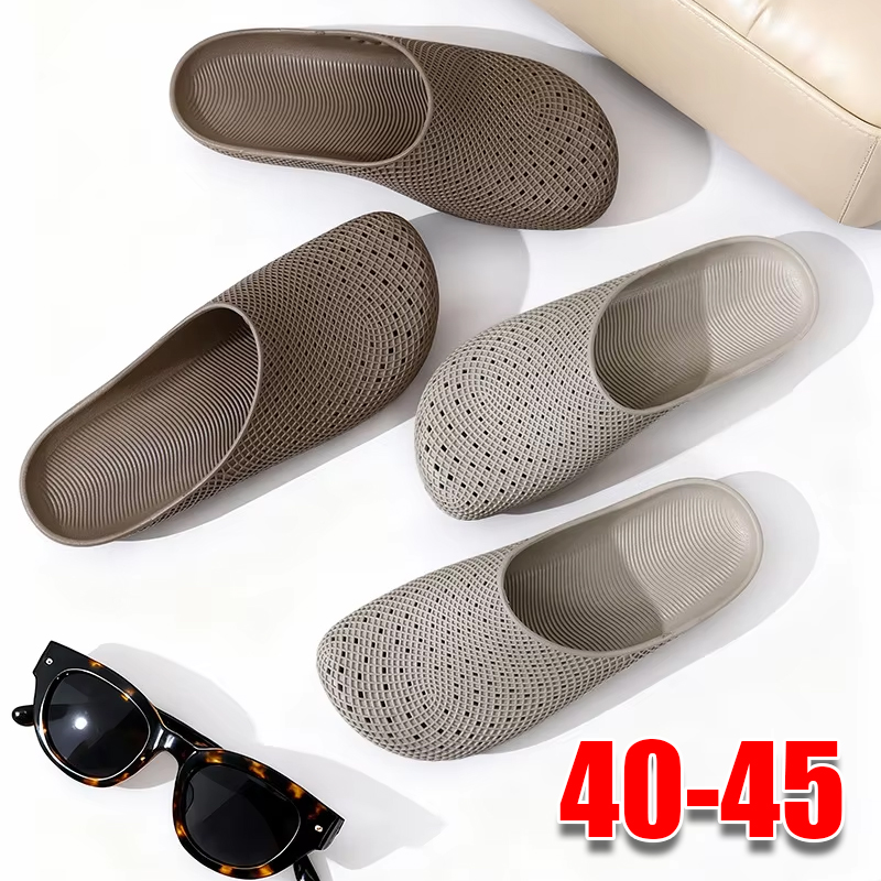 Kids Outdoor Shoes - Summer Breathable Lightweight Men's Clogs with