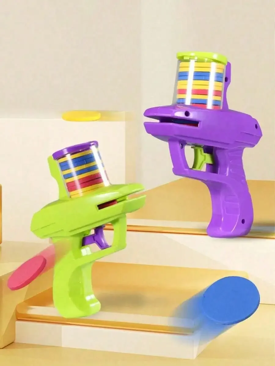 Kids Outdoor Education - 2026 Disc Launcher,Children's Outdoor Indoor Toys,Parent-Child