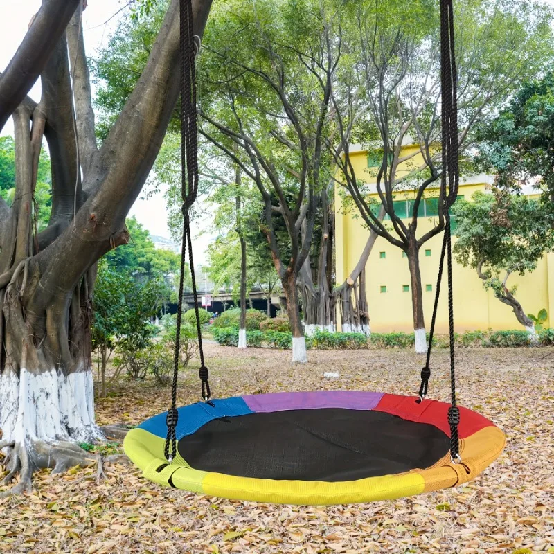 Circular Oxford Net Canvas Kid - огляд і ціна Kids Outdoor Swing Set