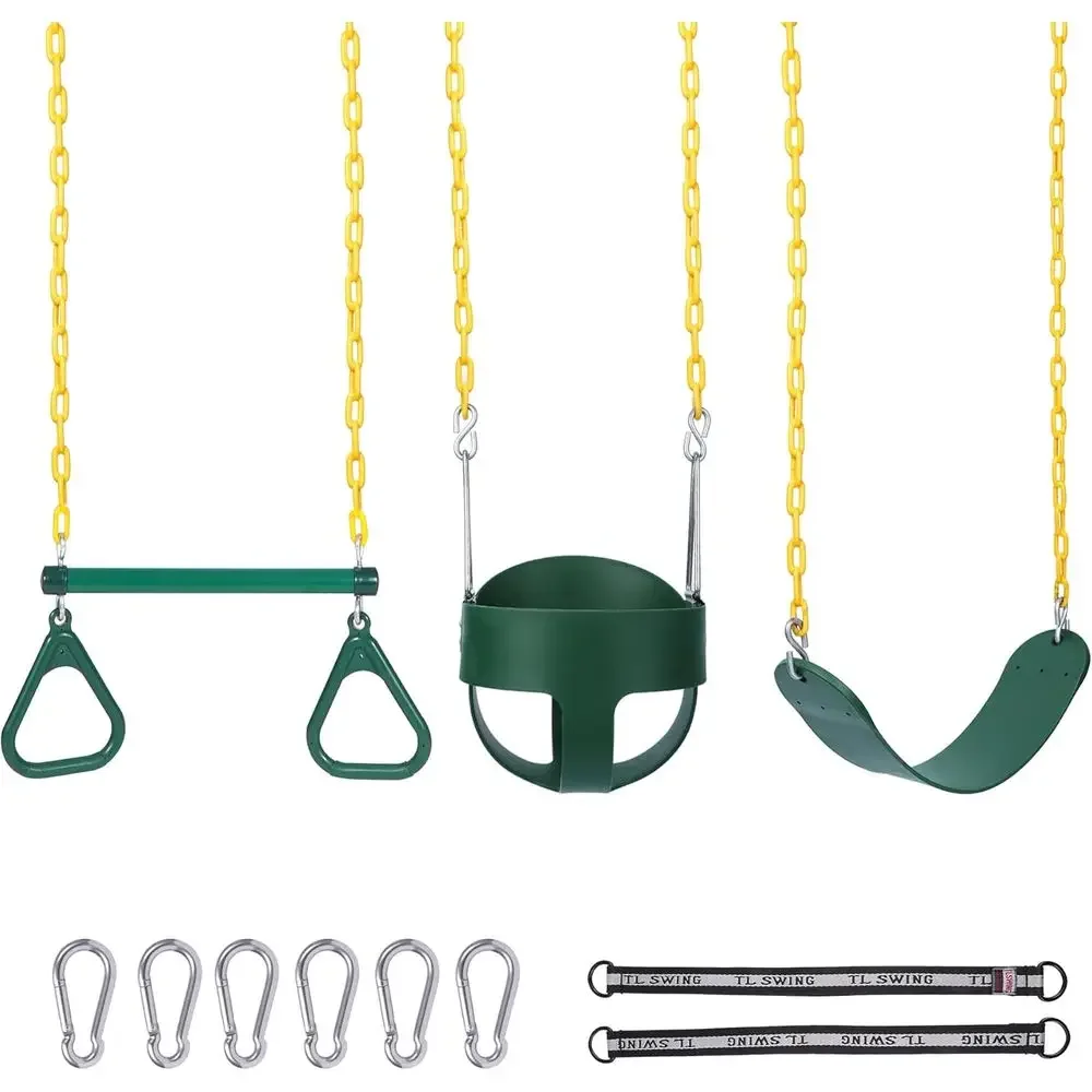 Outdoor Combo Swing Set with R - огляд і ціна Kids Outdoor Swing Set