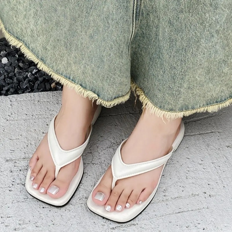 Women Solid Square Toe Flip Fl - огляд і ціна Kids Outdoor Shoes
