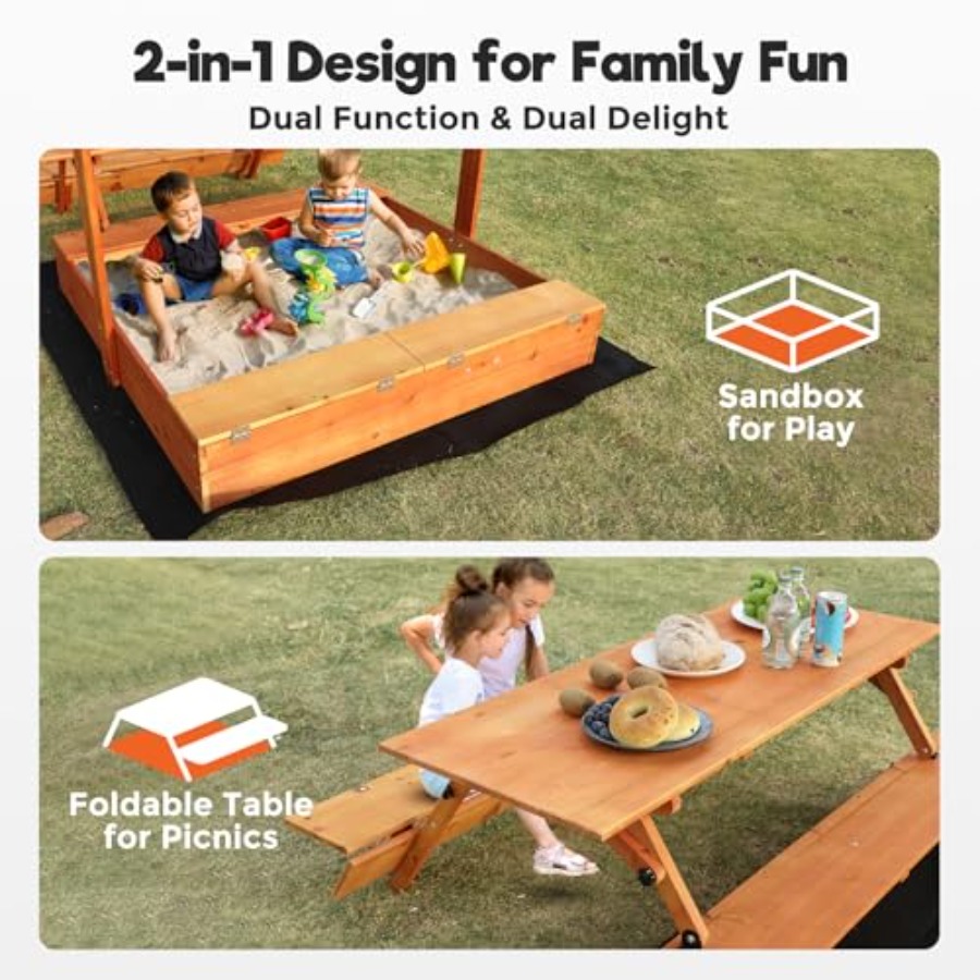Backyard outdoor kids wooden s - огляд і ціна Kids Outdoor Wooden Table