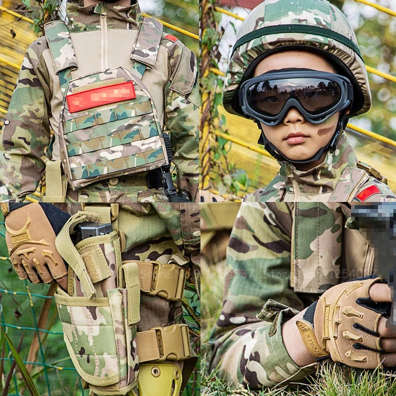 Children Tactical Camouflage S - огляд і ціна Kids Outdoor Youtube