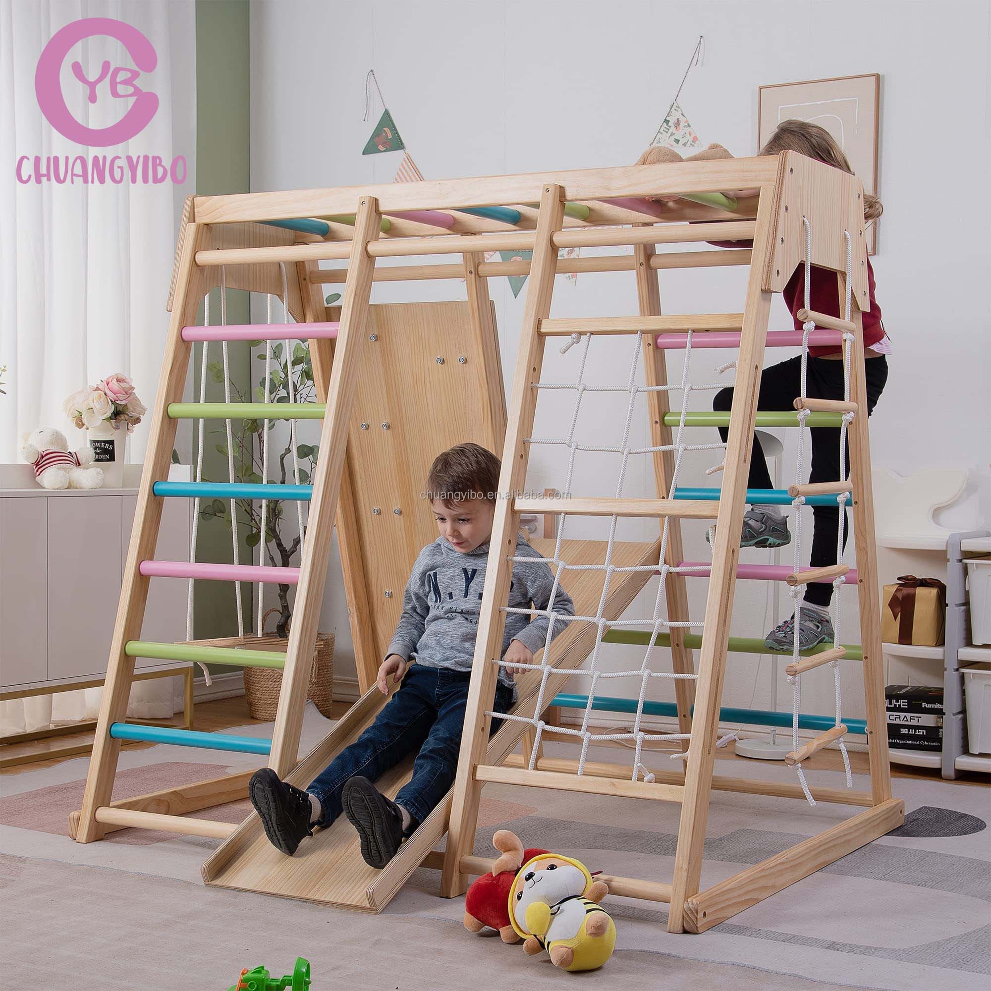 Climbing Walls Amusement Park  - огляд і ціна Kids Outdoor Swing Set