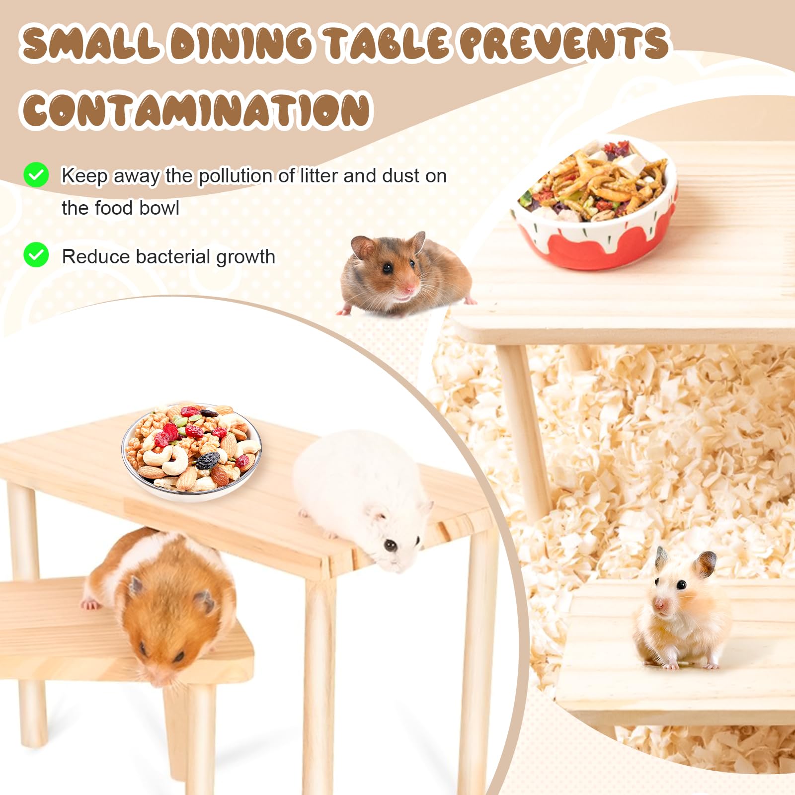 Wooden Hamster Play Table Plat - огляд і ціна Kids Outdoor Wooden Table
