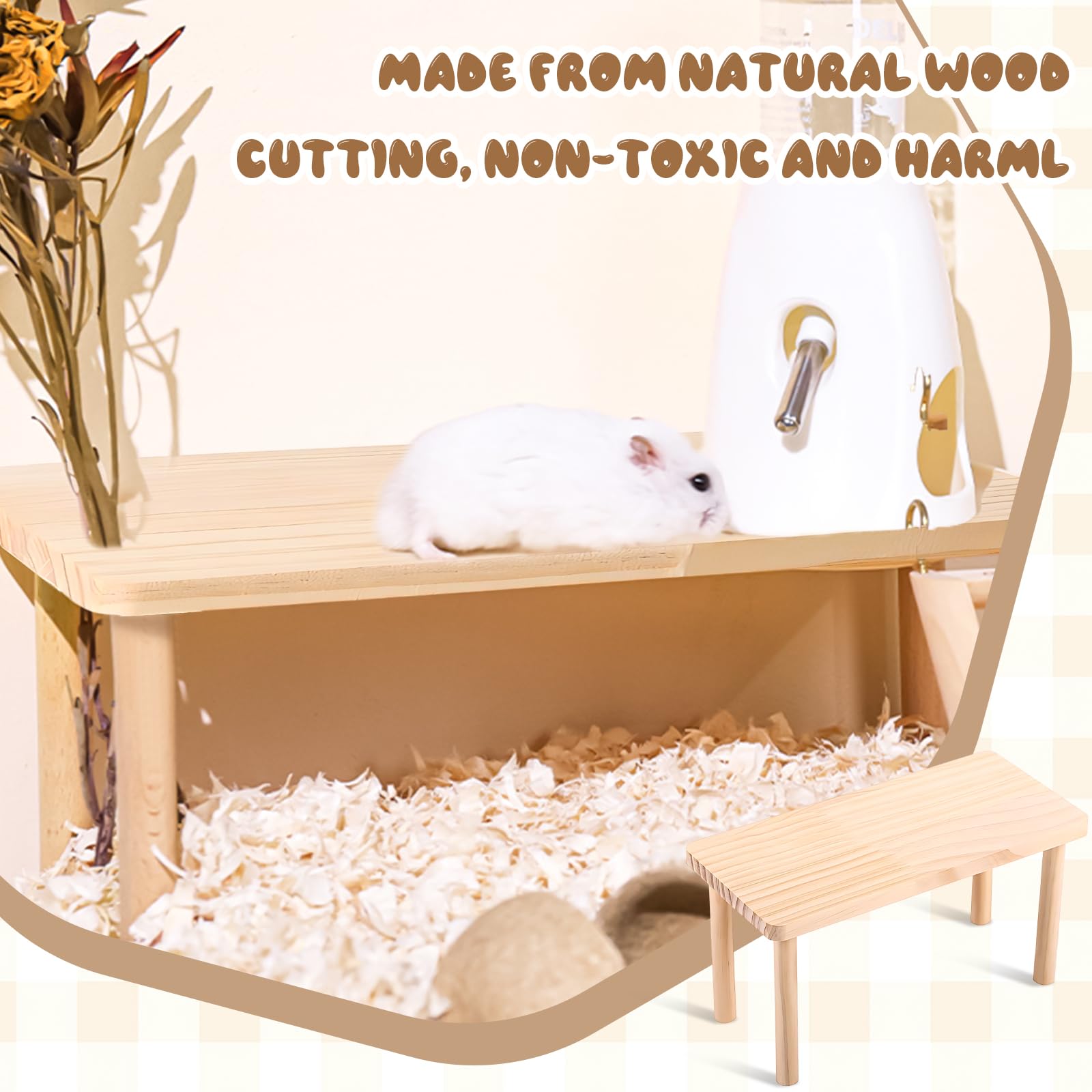 Wooden Hamster Play Table Plat - огляд і ціна Kids Outdoor Wooden Table