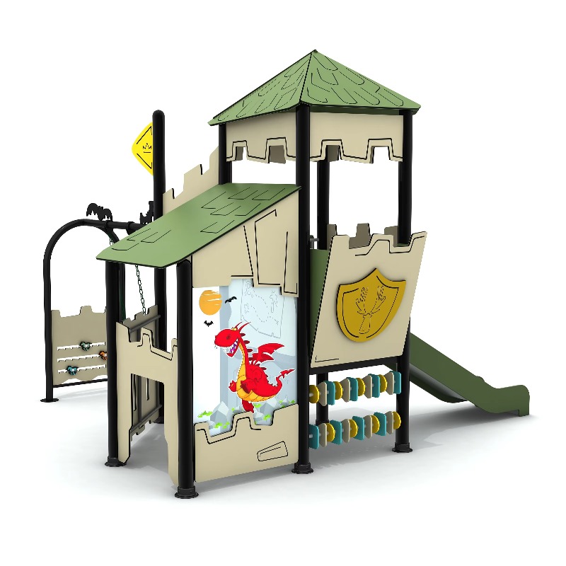 Wooden Outdoor Playground Set  - огляд і ціна Kids Outdoor Climbing Structure