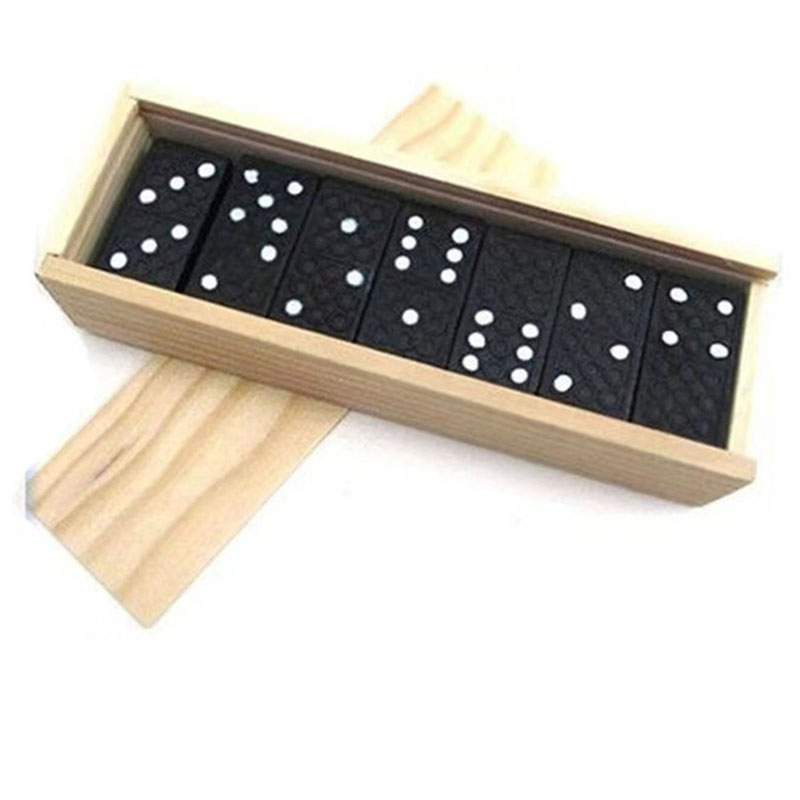 28pcs/Set Wooden Domino Board  - огляд і ціна Kids Outdoor Wooden Table