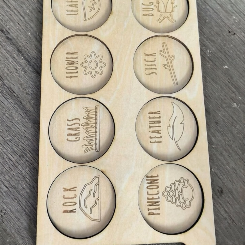Portable Wooden Bug Scavenger  - огляд і ціна Kids Outdoor Scavenger Hunt