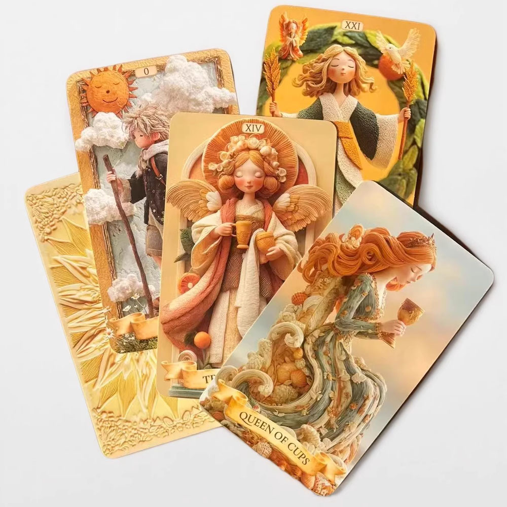 78 Tarot Cards Set, 13x8 Cm Th - огляд і ціна Muddy Puddle Suit
