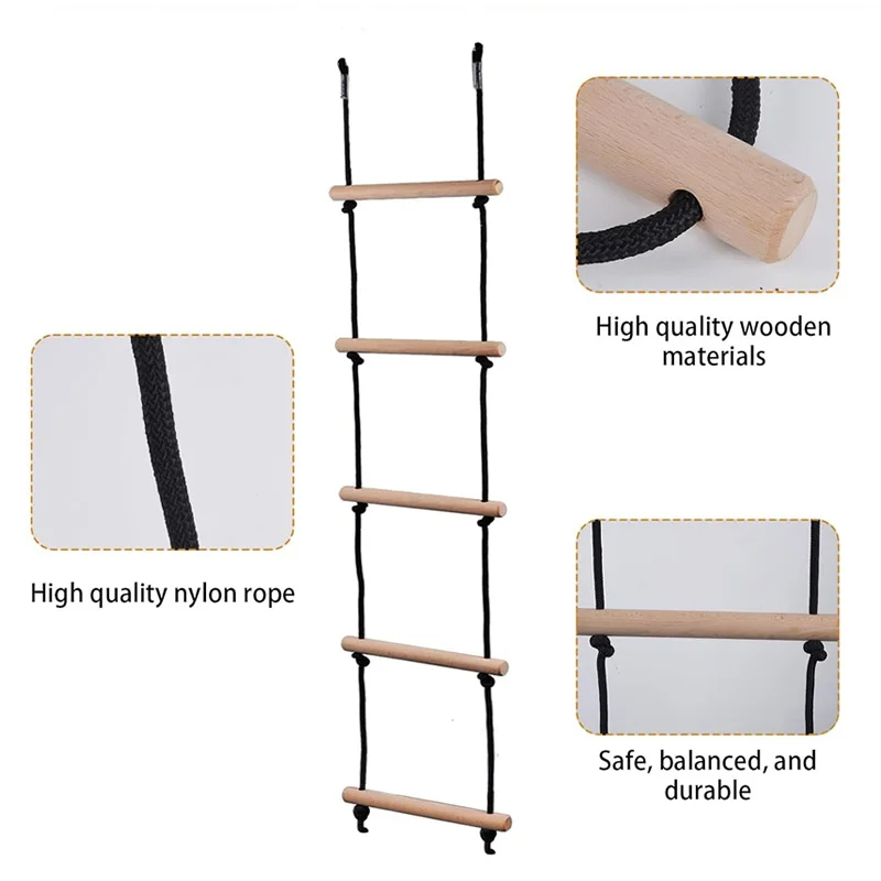 Children Climbing Rope Ladder  - огляд і ціна Kids Outdoor Climbing Structure