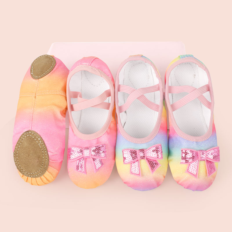 Girls Ballet Shoes PU Dance Sh - огляд і ціна Kids Indoor Outdoor Slippers