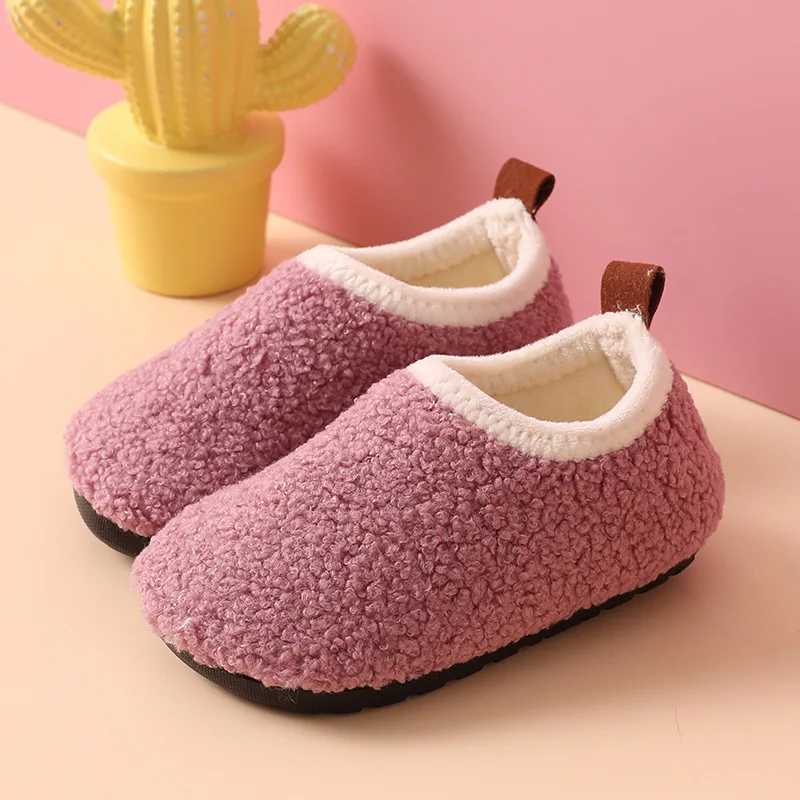 Children Cotton Slippers Solid - огляд і ціна Kids Indoor Outdoor Slippers