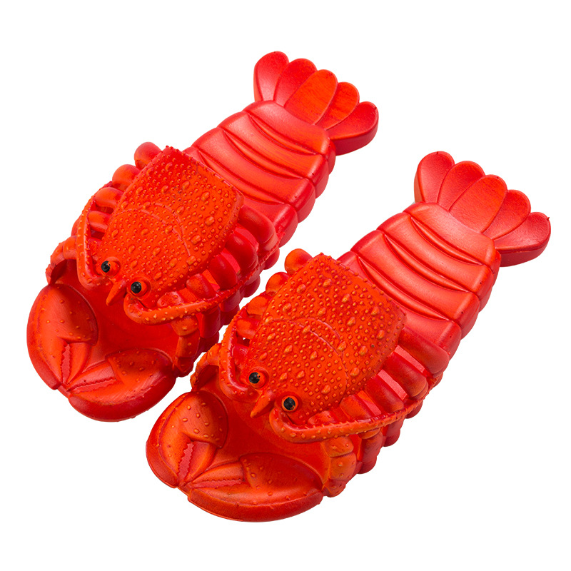 Unique Cartoon Lobster Slipper - огляд і ціна Kids Outdoor Shoes