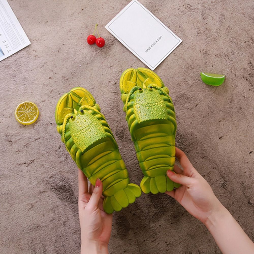 Unique Cartoon Lobster Slipper - огляд і ціна Kids Outdoor Shoes