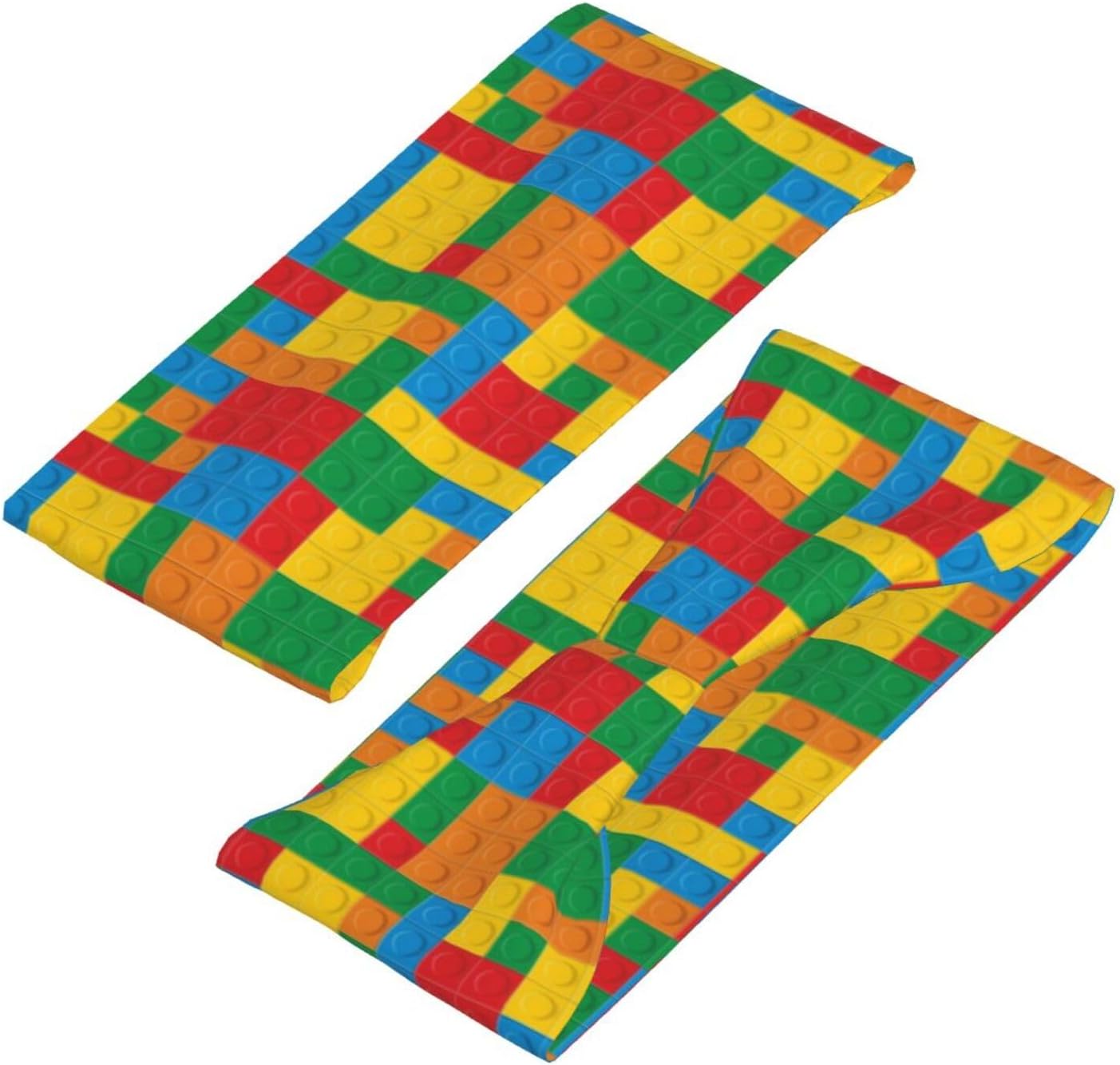 Colorful Building Blocks Print - огляд і ціна Kids Outdoor Yoga