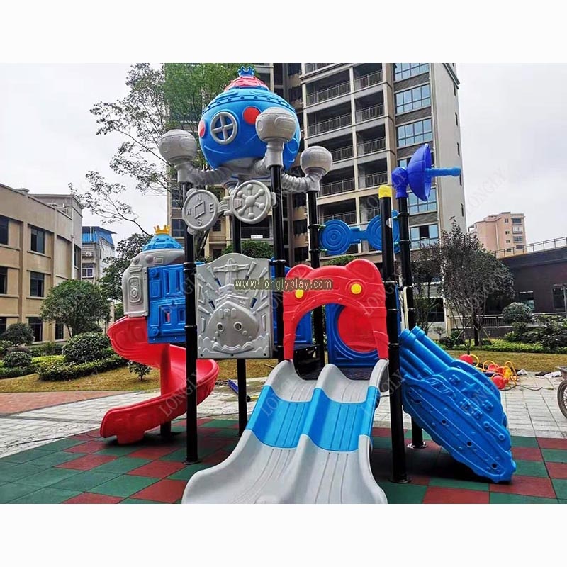 China Factory Kids Plastic Sli - огляд і ціна Kids Outdoor Area