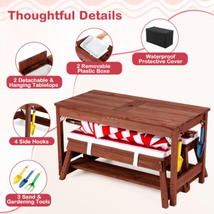 Outdoor kids picnic table for  - огляд і ціна Kids Outdoor Wooden Table