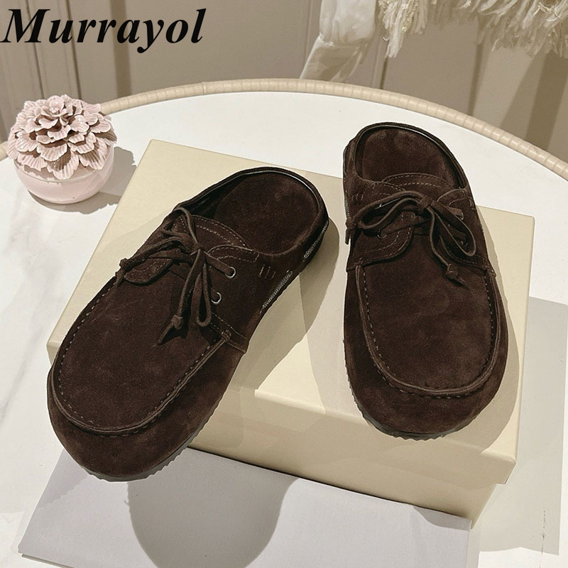 Lazy Mules Women Cow Suede Clo - огляд і ціна Kids Outdoor Shoes