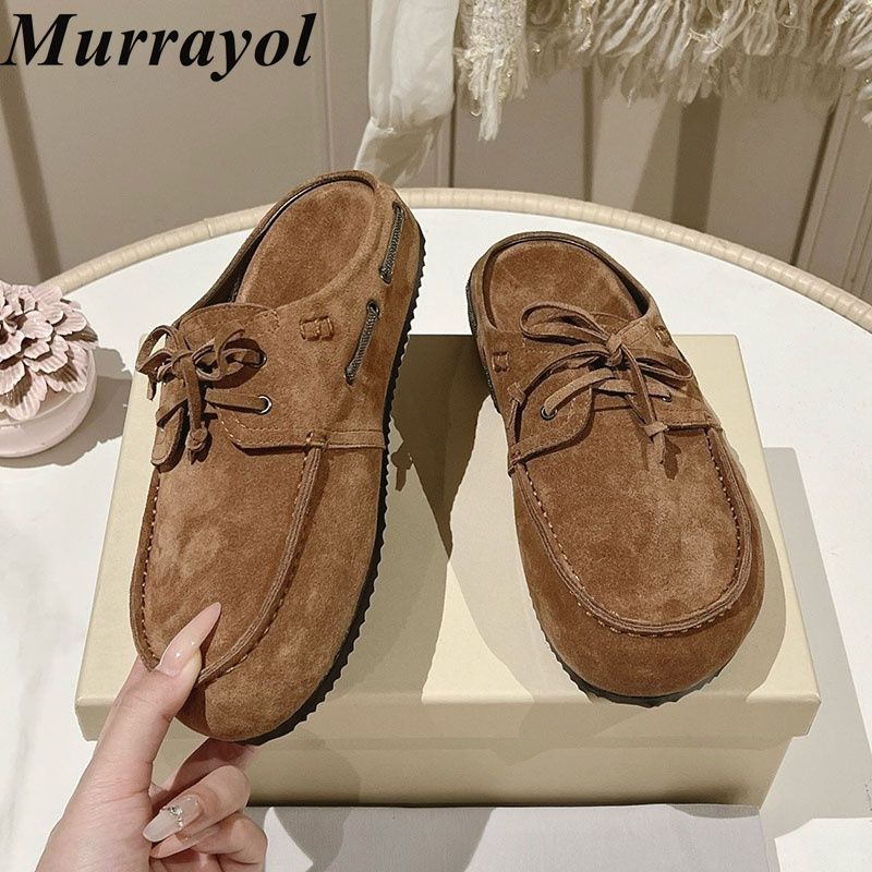 Lazy Mules Women Cow Suede Clo - огляд і ціна Kids Outdoor Shoes