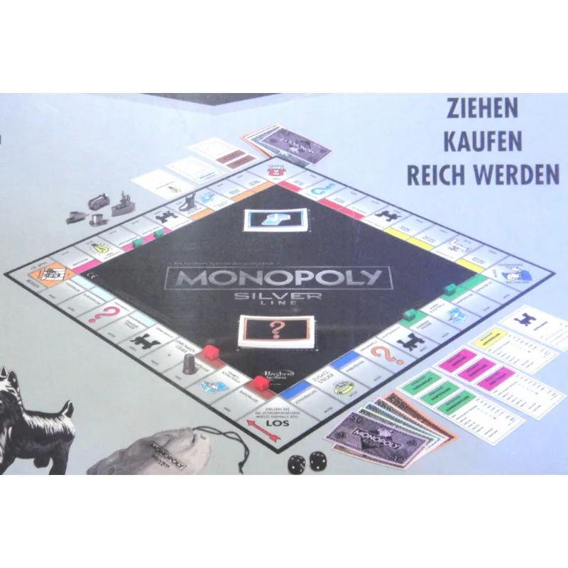 Hasbro Monopoly Figure Silvery - огляд і ціна Hasbro Game Monopoly