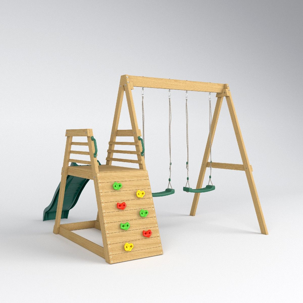 2026 Jungle Gym Slide Swing Ga - огляд і ціна Kids Outdoor Swing Set