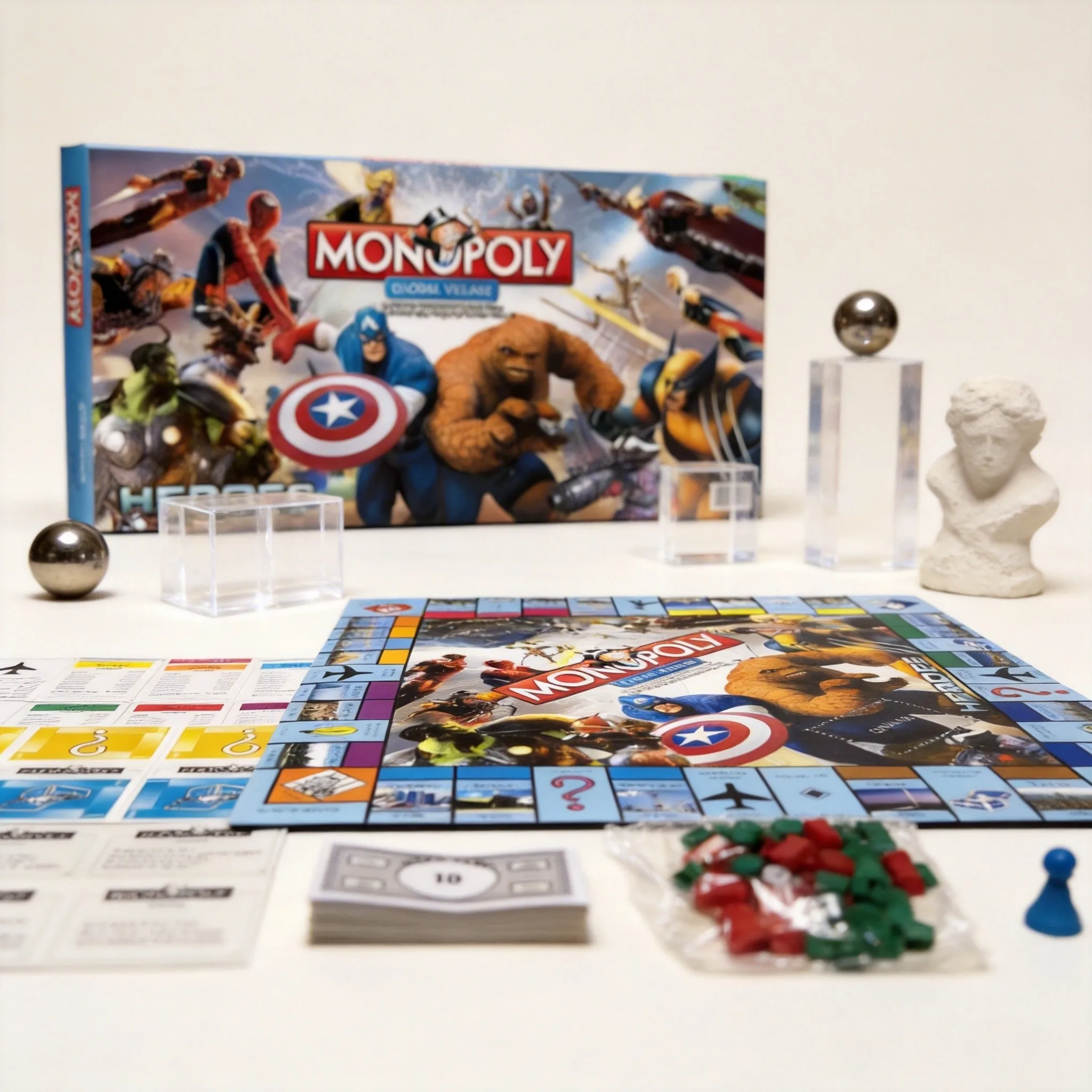 Marvel Heroes Monopoly Global  - огляд і ціна Hasbro Game Monopoly