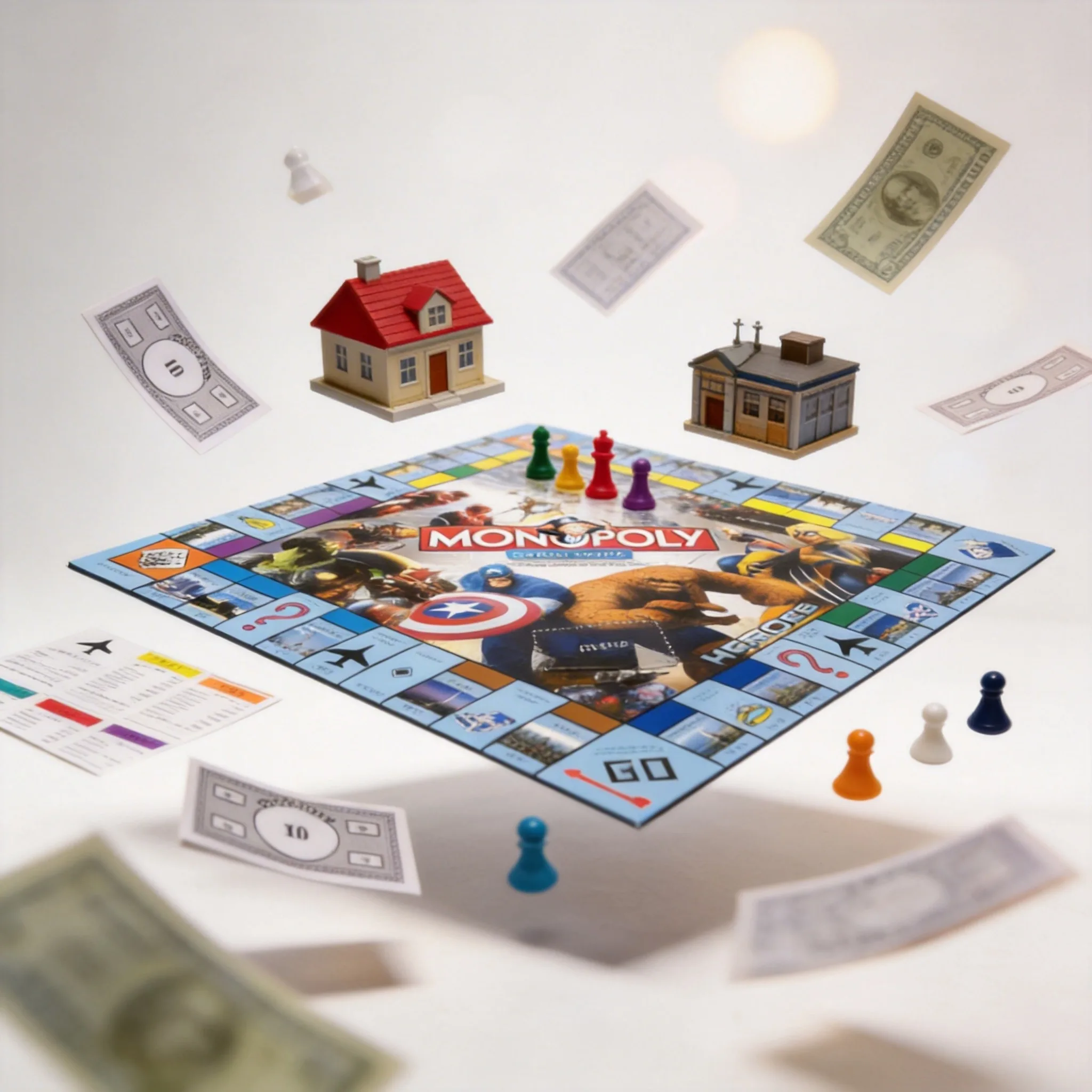 Marvel Heroes Monopoly Global  - огляд і ціна Hasbro Game Monopoly