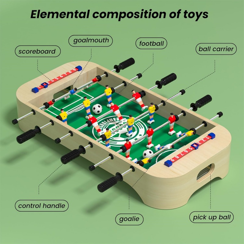 Mini Wooden Table Football Gam - огляд і ціна Kids Outdoor Wooden Table