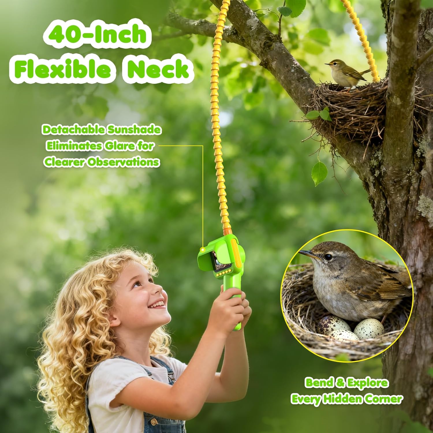 Endoscope for Kids, Borescope  - огляд і ціна Kids Outdoor Education
