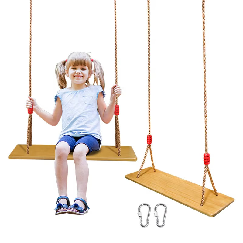 Wood Tree Swing Seat Indoor Ou - огляд і ціна Kids Outdoor Swing Set