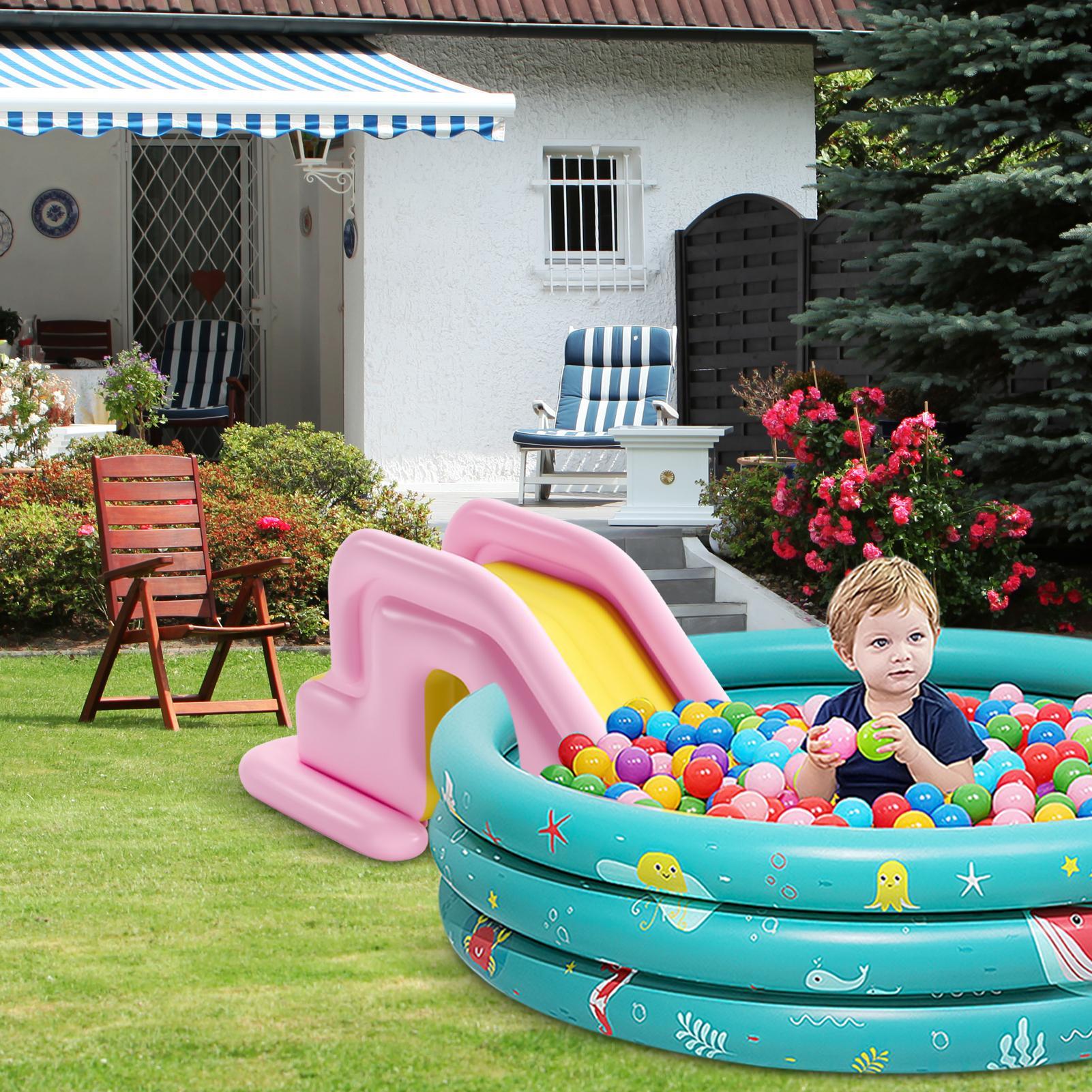 Inflatable Water Slide Compact - огляд і ціна Kids Outdoor Climbing Structure