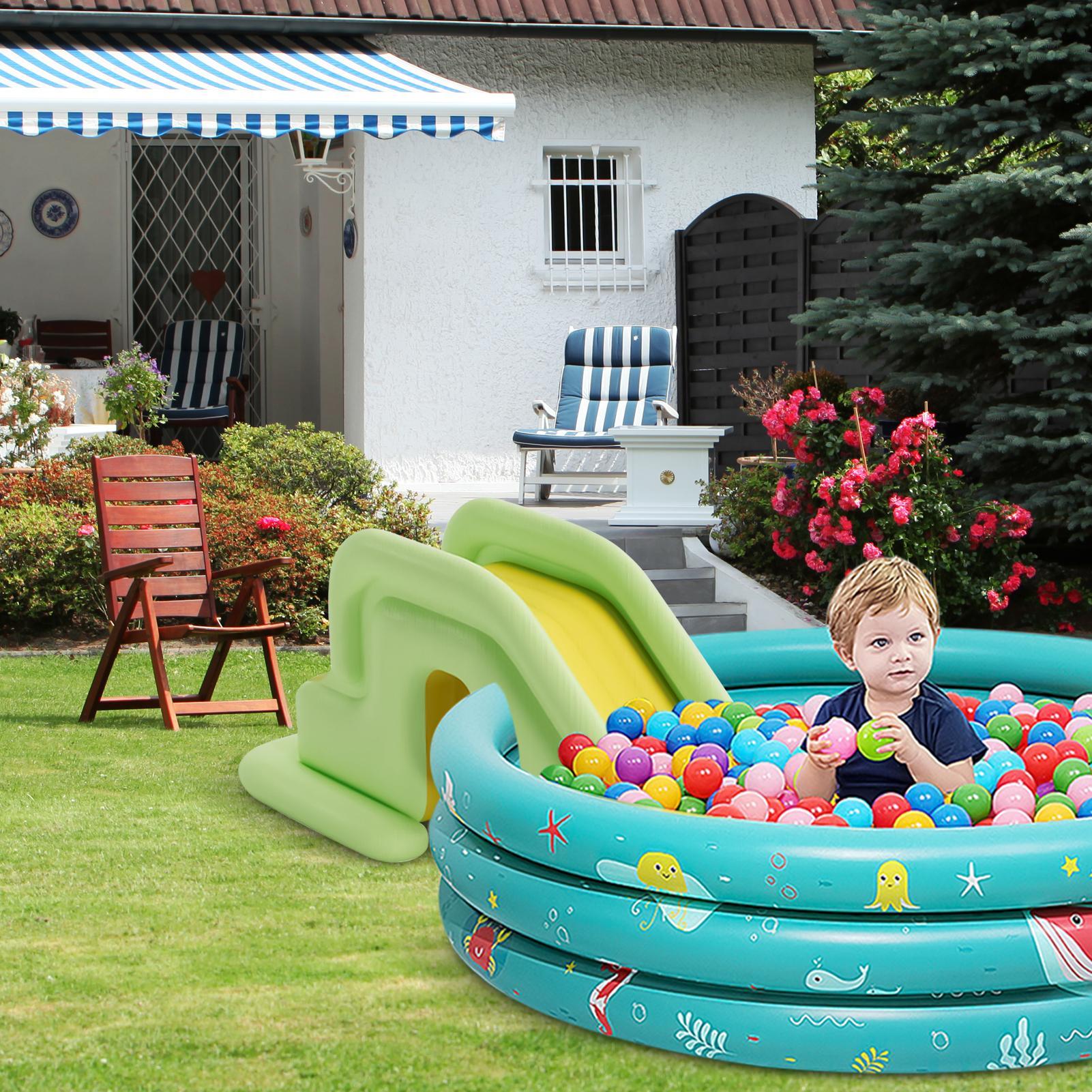Inflatable Water Slide Compact - огляд і ціна Kids Outdoor Climbing Structure