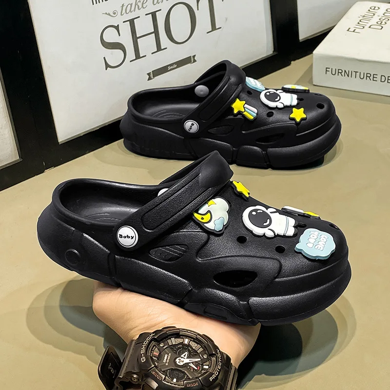 Childrens Sandals Antiskid Bre - огляд і ціна Kids Indoor Outdoor Slippers
