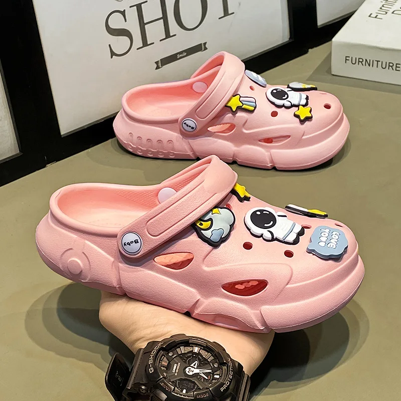 Childrens Sandals Antiskid Bre - огляд і ціна Kids Indoor Outdoor Slippers