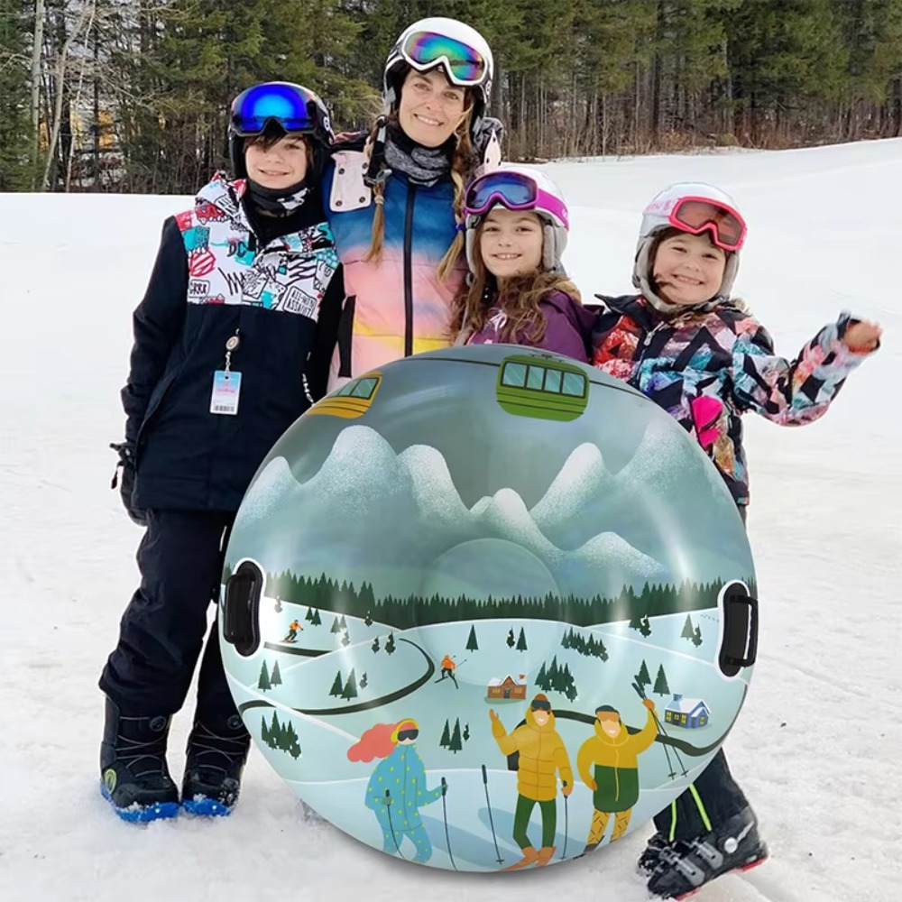 Inflatable Snow Tube Heavy Dut - огляд і ціна Kids Outdoor Youtube